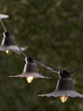 Restoration Hardware Streetfair String Lights NEW